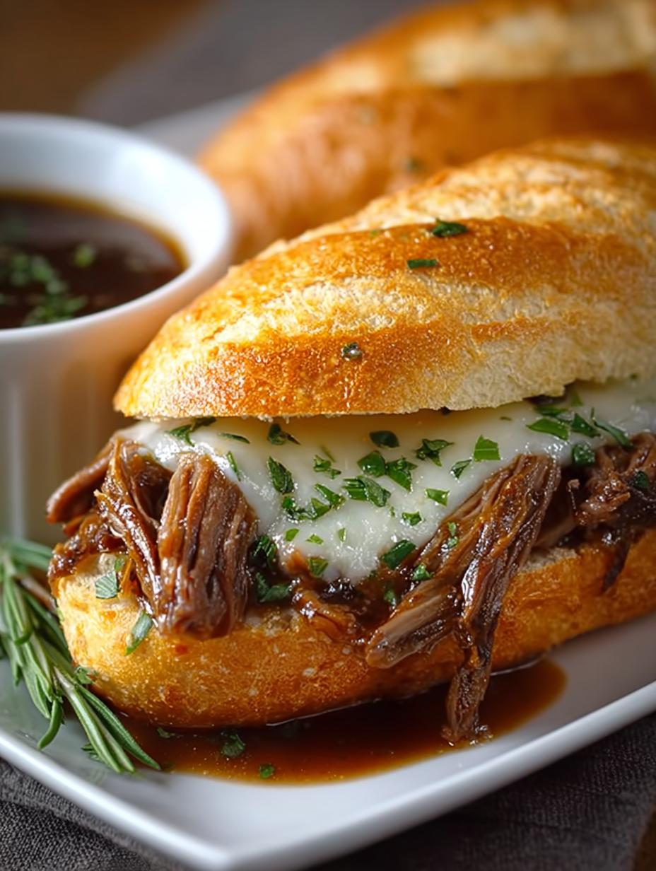 Slow Cooker French Dip