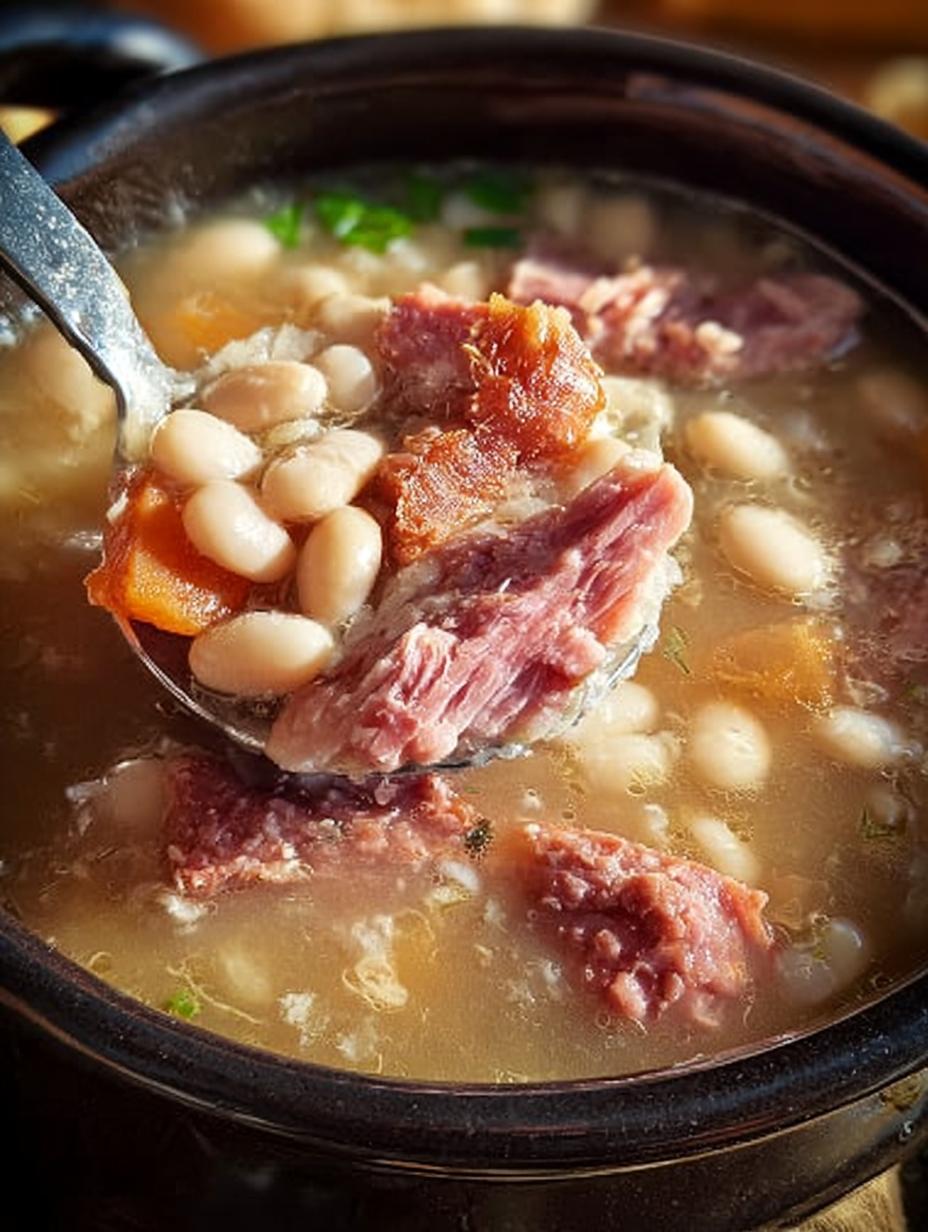 Delicious Slow Cooker Ham Beans for Comfort Food Lovers 4 Delicious Slow Cooker Ham Beans for Comfort Food Lovers - Slow Cooker Ham Beans - main visual representation