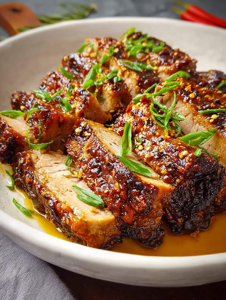 Slow Cooker Honey Pork