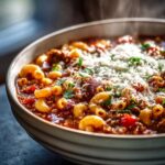 Slow Cooker Pasta Fagioli