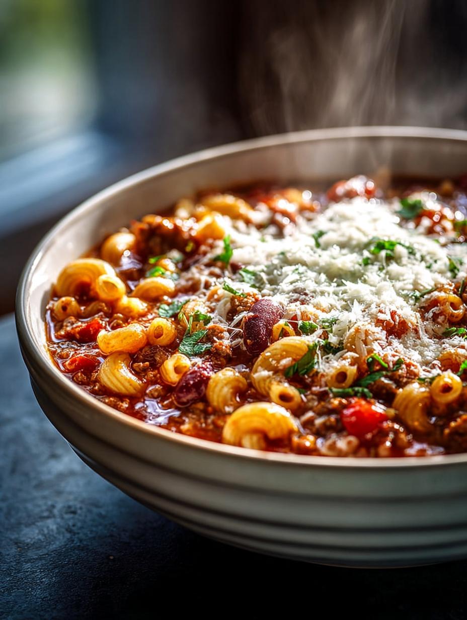 Slow Cooker Pasta Fagioli