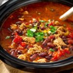 Slow Cooker Turkey Chili