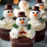 Snowman Cupcakes