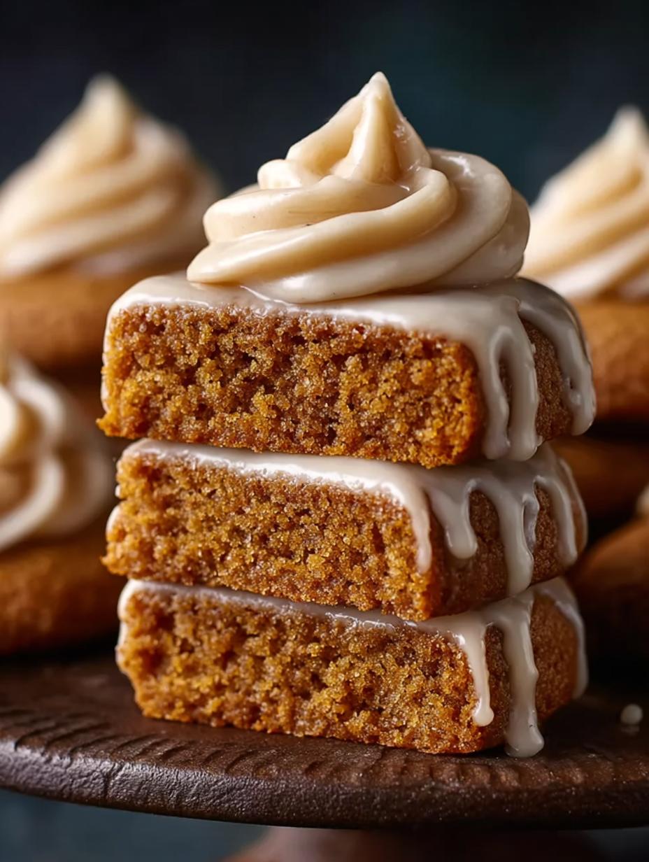 Soft Gingerbread Cookies with Maple Glaze for Cozy Holidays - Soft Gingerbread Cookies with - main visual representation