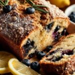 Sourdough Discard Lemon Blueberry