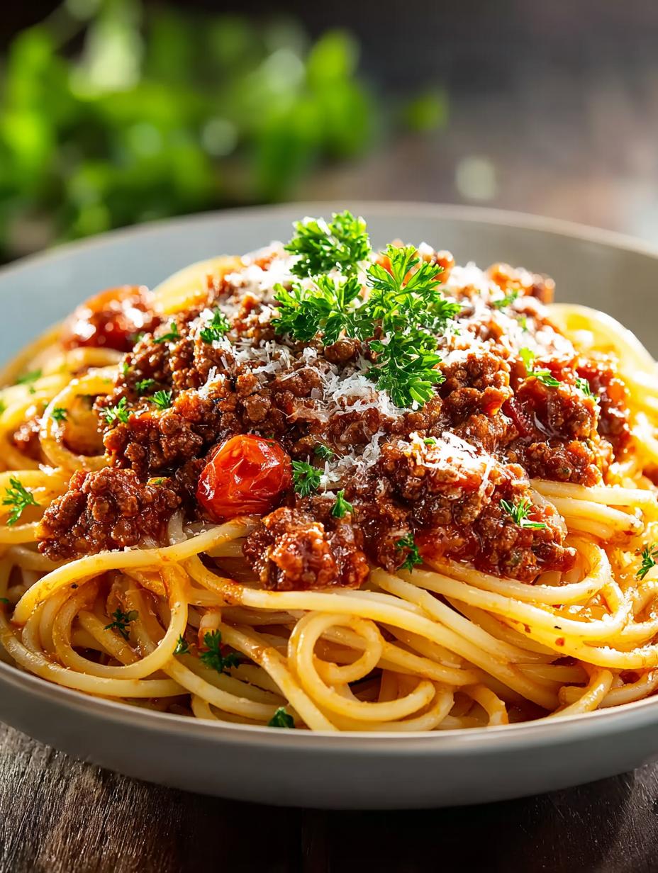 Spaghetti Bolognese Italian Comfort: 5 Steps to Perfection - Spaghetti Bolognese Italian Comfort - main visual representation