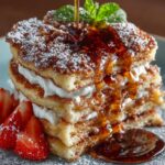 Spanish Churro Pancakes