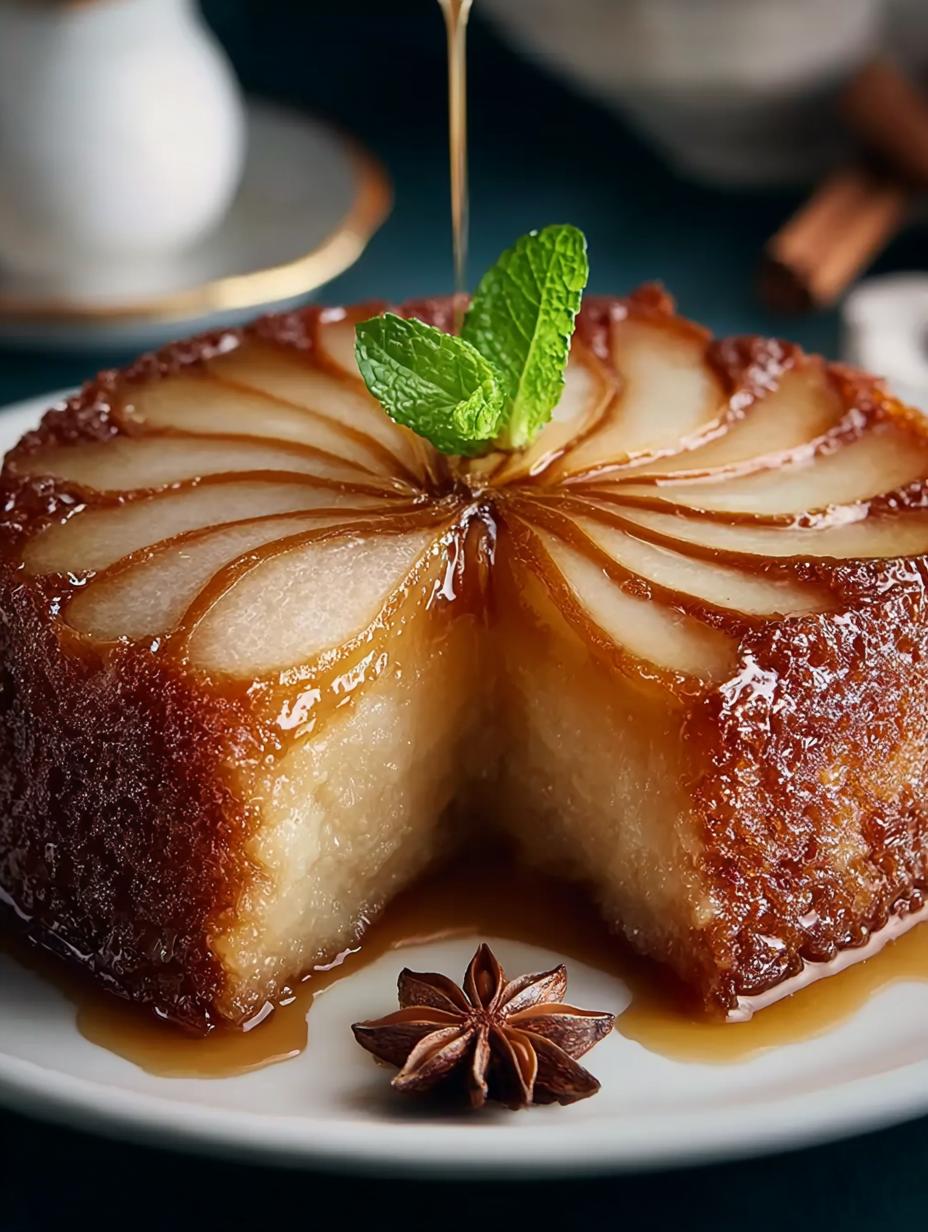 Spiced Pear Upside Down Cake: 8 Reasons to Fall in Love - Spiced Pear Upside Down - main visual representation