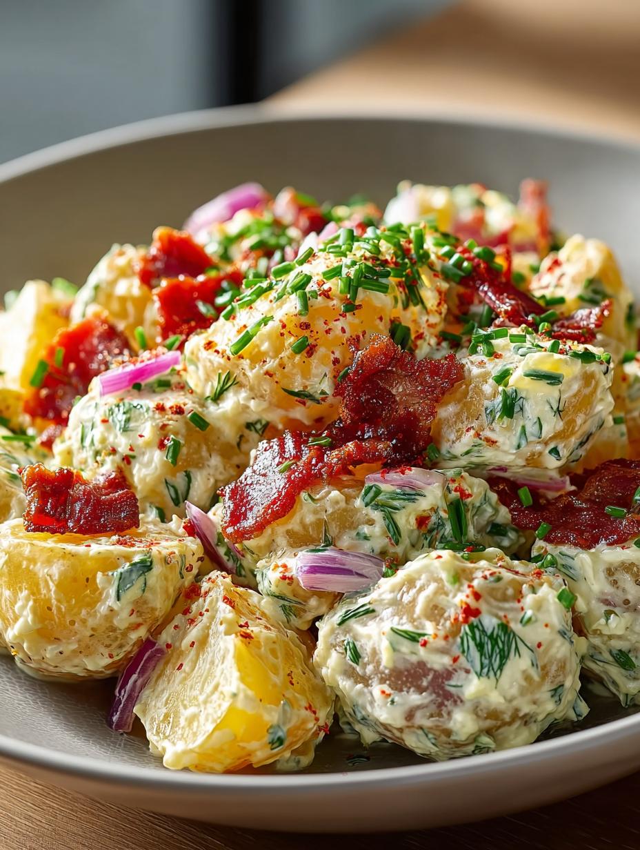 Steakhouse Potato Salad Creamy