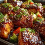 Sticky Sweet Honey Garlic