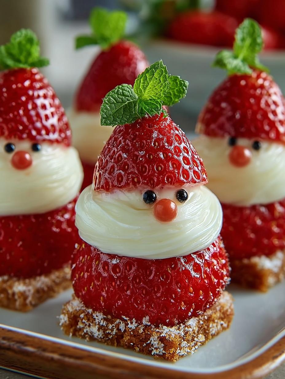 Strawberry Santas