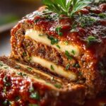 Stuffed Italian Meatloaf