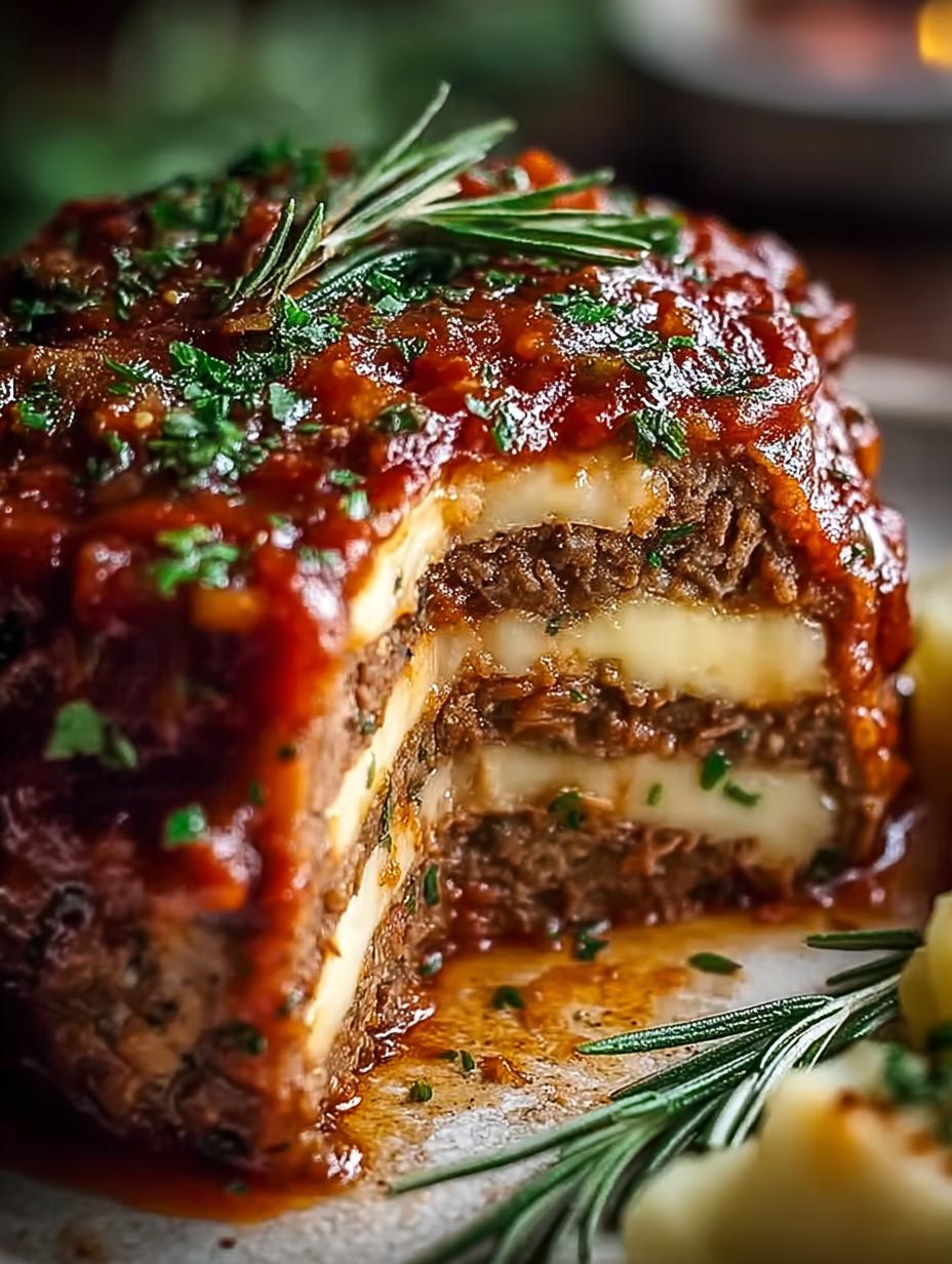 Stuffed Italian Meatloaf: 7 Savory Secrets Revealed - Stuffed Italian Meatloaf - additional detail