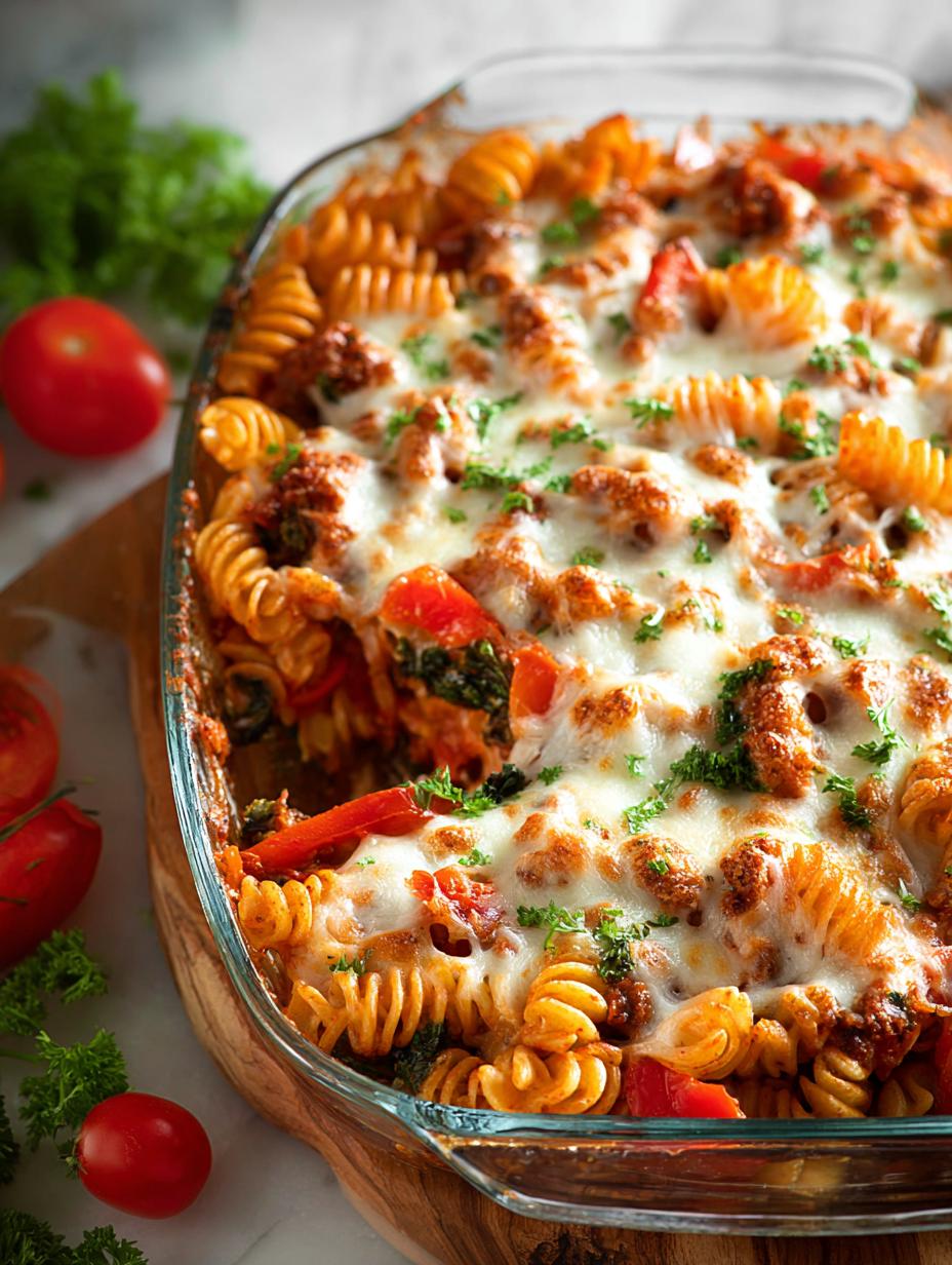Delicious Stuffed Pepper Pasta Bake for Family Nights 4 Delicious Stuffed Pepper Pasta Bake for Family Nights - Stuffed Pepper Pasta Bake - main visual representation