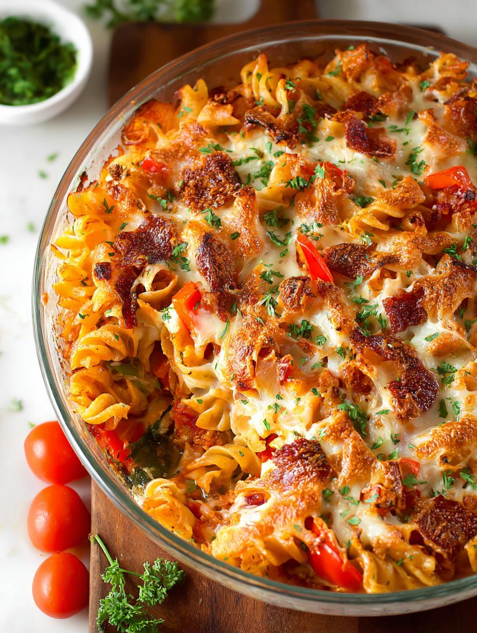 Delicious Stuffed Pepper Pasta Bake for Family Nights 5 Delicious Stuffed Pepper Pasta Bake for Family Nights - Stuffed Pepper Pasta Bake - additional detail