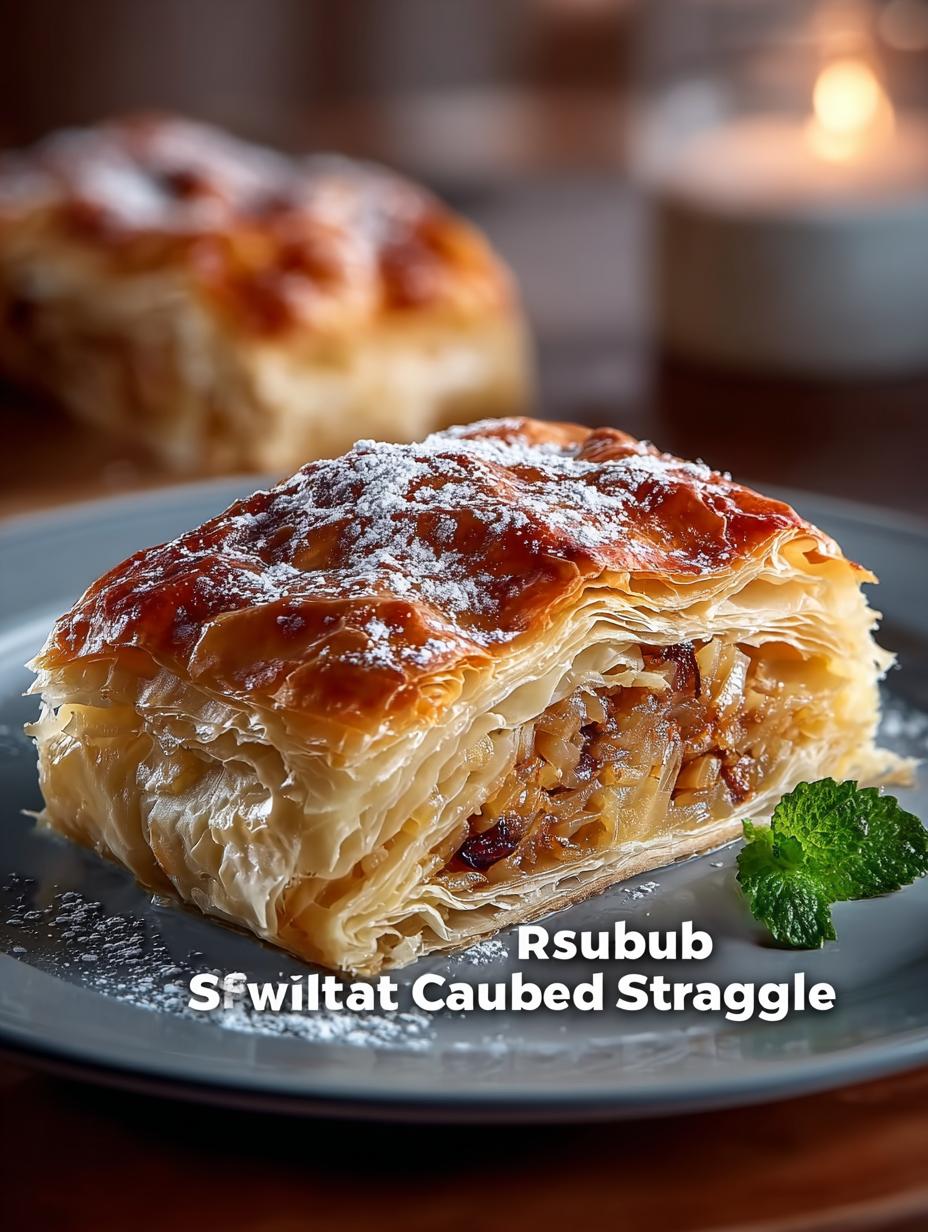 Sweet Cabbage Strudel: 5 Steps to a Delicious Dessert - Sweet Cabbage Strudel - additional detail