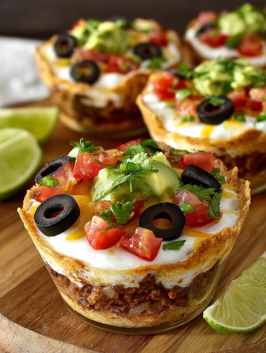 Delicious Taco Dip Cups for Any Celebration - Taco Dip Cups - additional detail