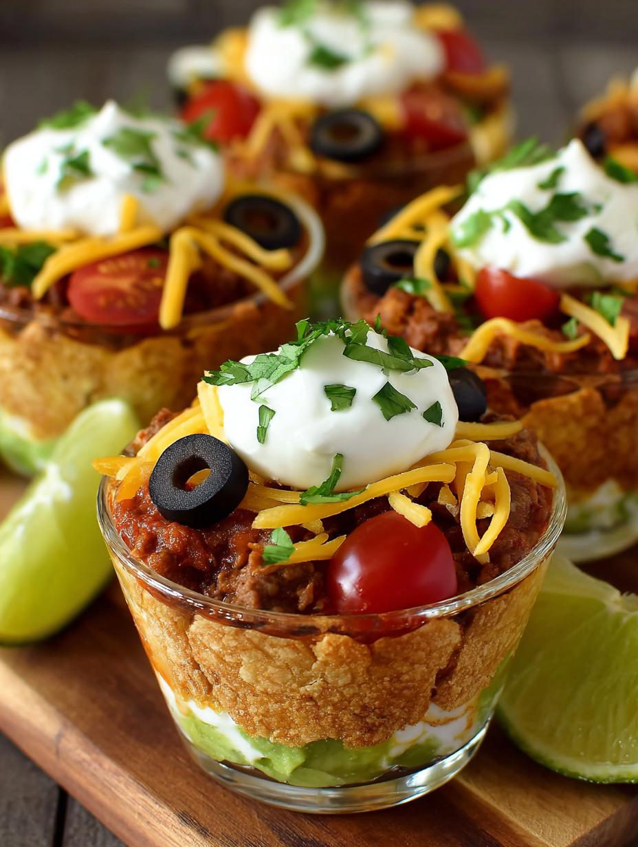 Taco Dip Cups