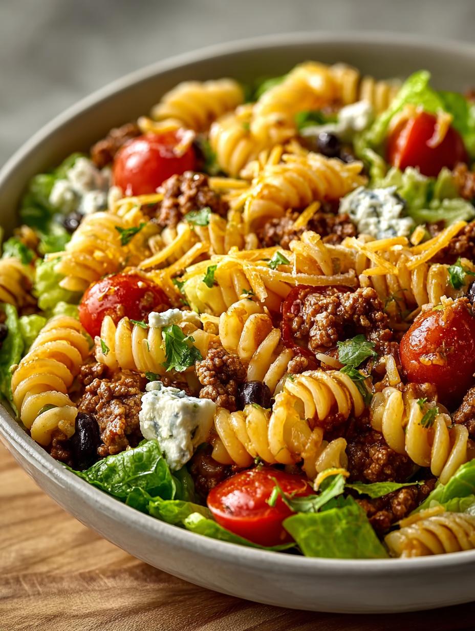 Taco Pasta Salad For Delicious Summer Gatherings 4 Taco Pasta Salad For Delicious Summer Gatherings - Taco Pasta Salad For - main visual representation