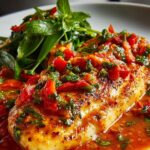 Tilapia Roasted Pepper Sauce