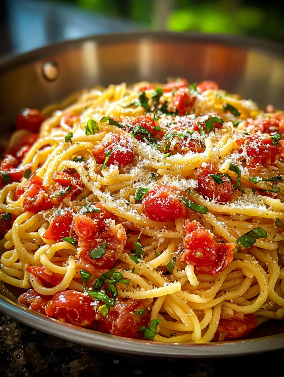 Delicious Tomato Garlic Pasta: A 35-Minute Recipe - Tomato Garlic Pasta - additional detail