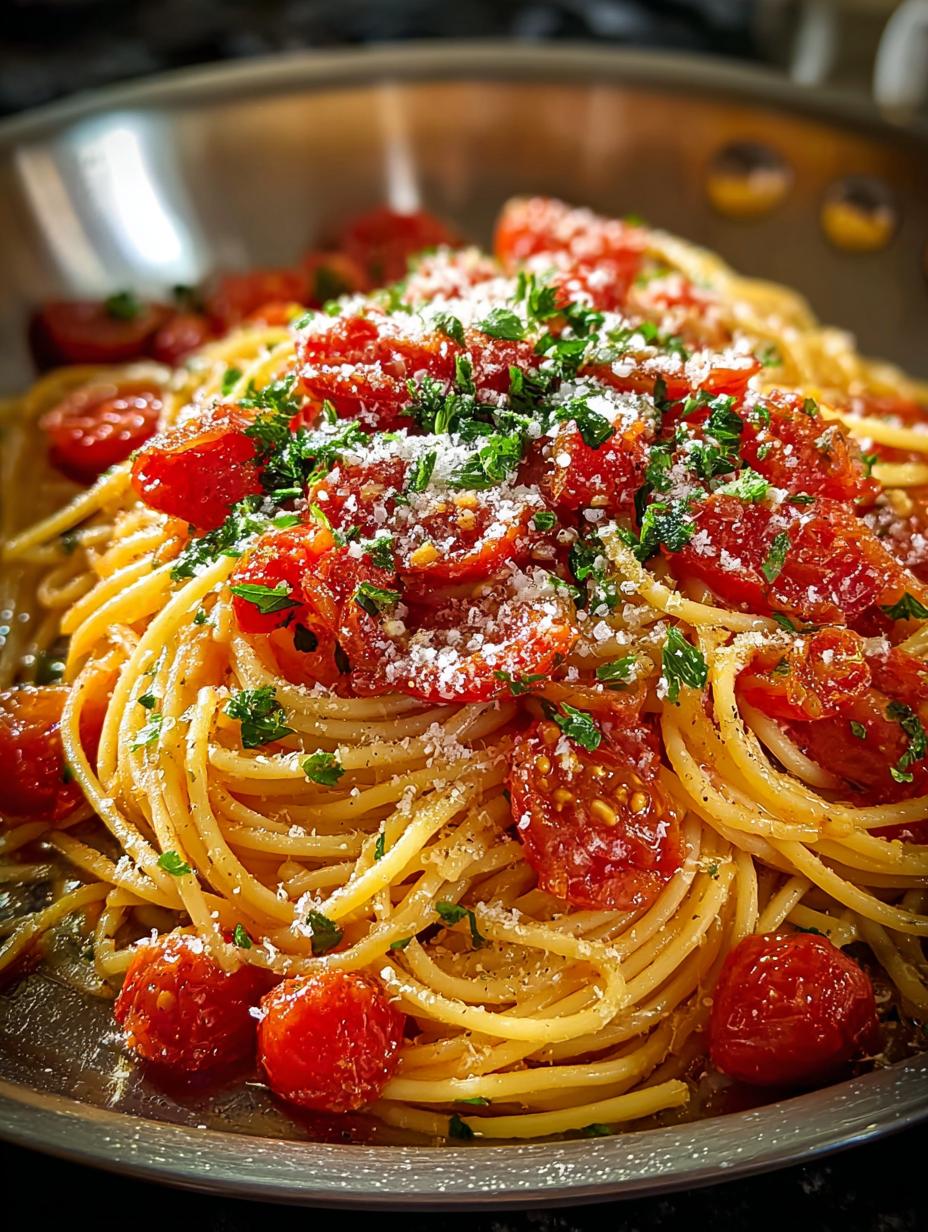 Tomato Garlic Pasta