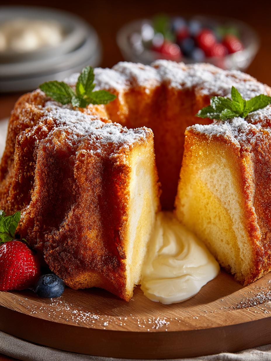 Vanilla Pound Cake Rich