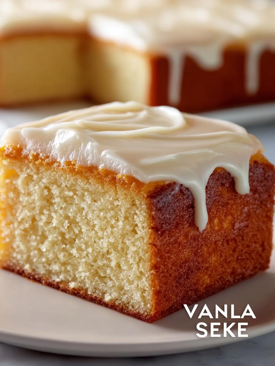 Delicious Vanilla Sheet Cake Recipe for Any Occasion - Vanilla Sheet Cake - main visual representation