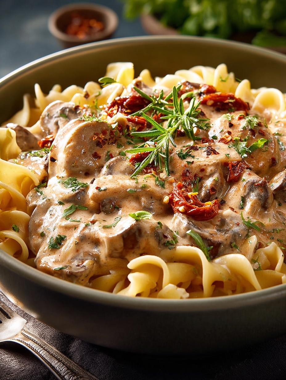 Vegan Stroganoff