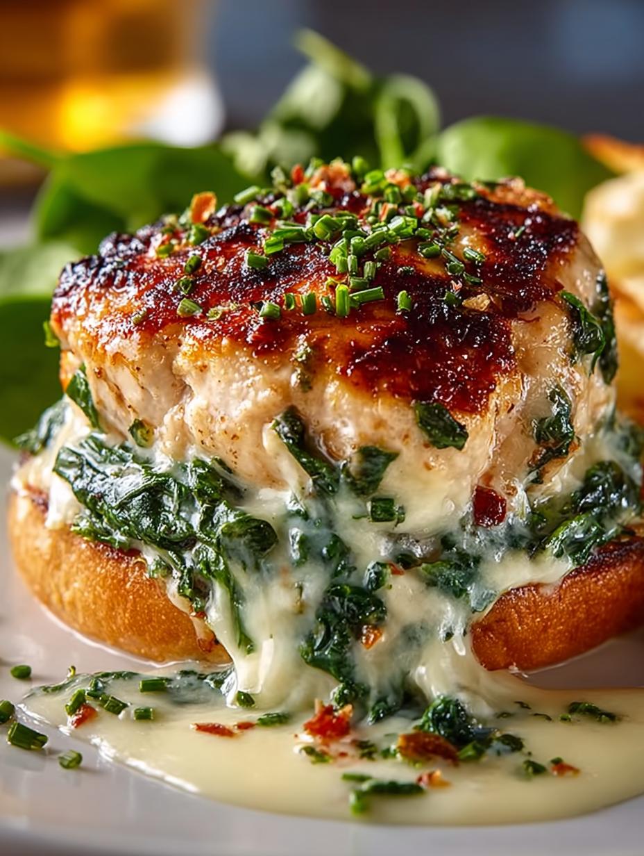 White Cheddar Spinach Chicken
