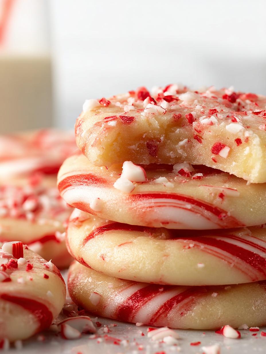 Delicious White Chocolate Candy Cane Cookies Recipe 4 Delicious White Chocolate Candy Cane Cookies Recipe - White Chocolate Candy Cane - main visual representation