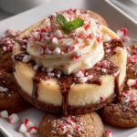 White Chocolate Peppermint Cheesecake