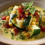 Zucchini Mais Eintopf