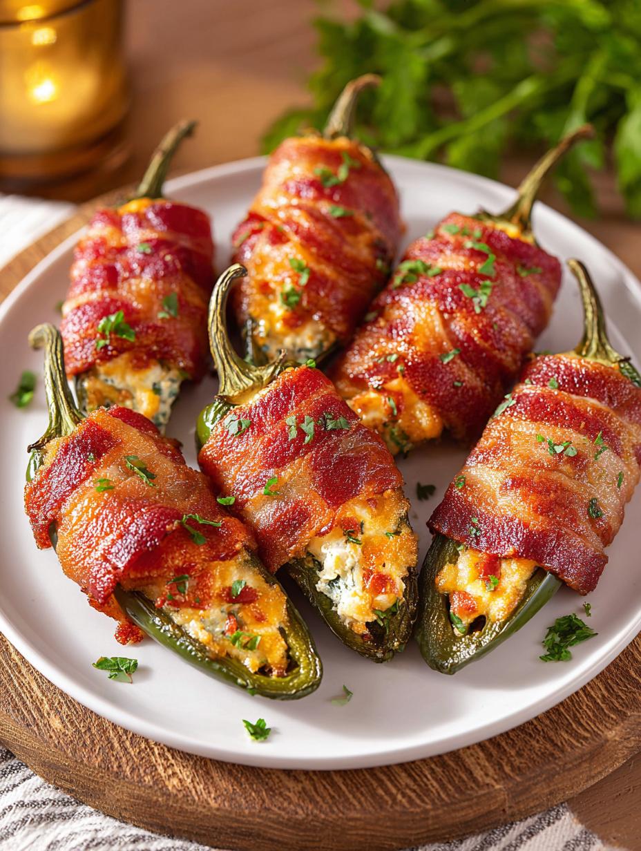 Delicious Bacon Wrapped Jalapeno Poppers You Need to Try - Bacon Wrapped Jalapeno Poppers - main visual representation