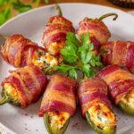 Bacon Wrapped Jalapeno Poppers