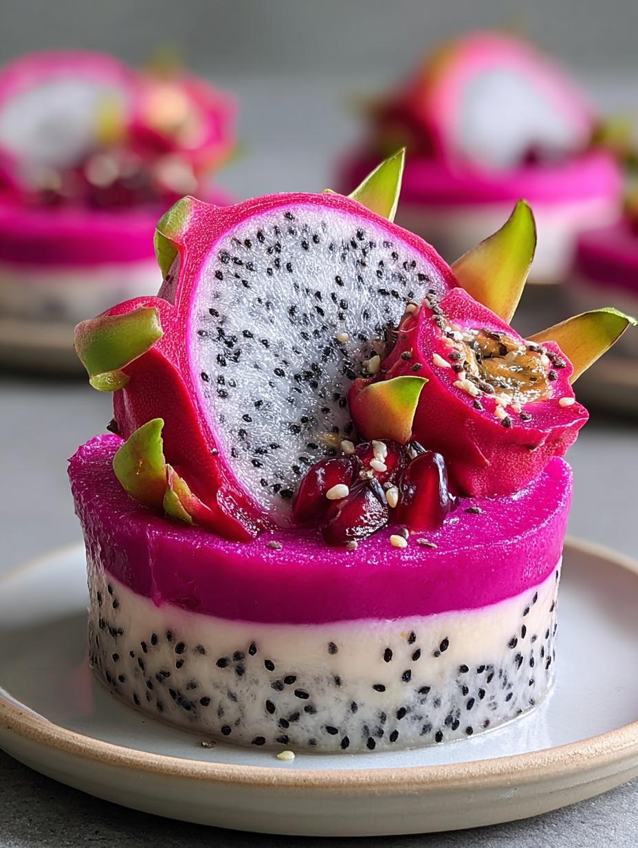 Bake Dragon Fruit Mini Cheesecakes: 5 Tropical Delights - Bake Dragon Fruit Mini - additional detail
