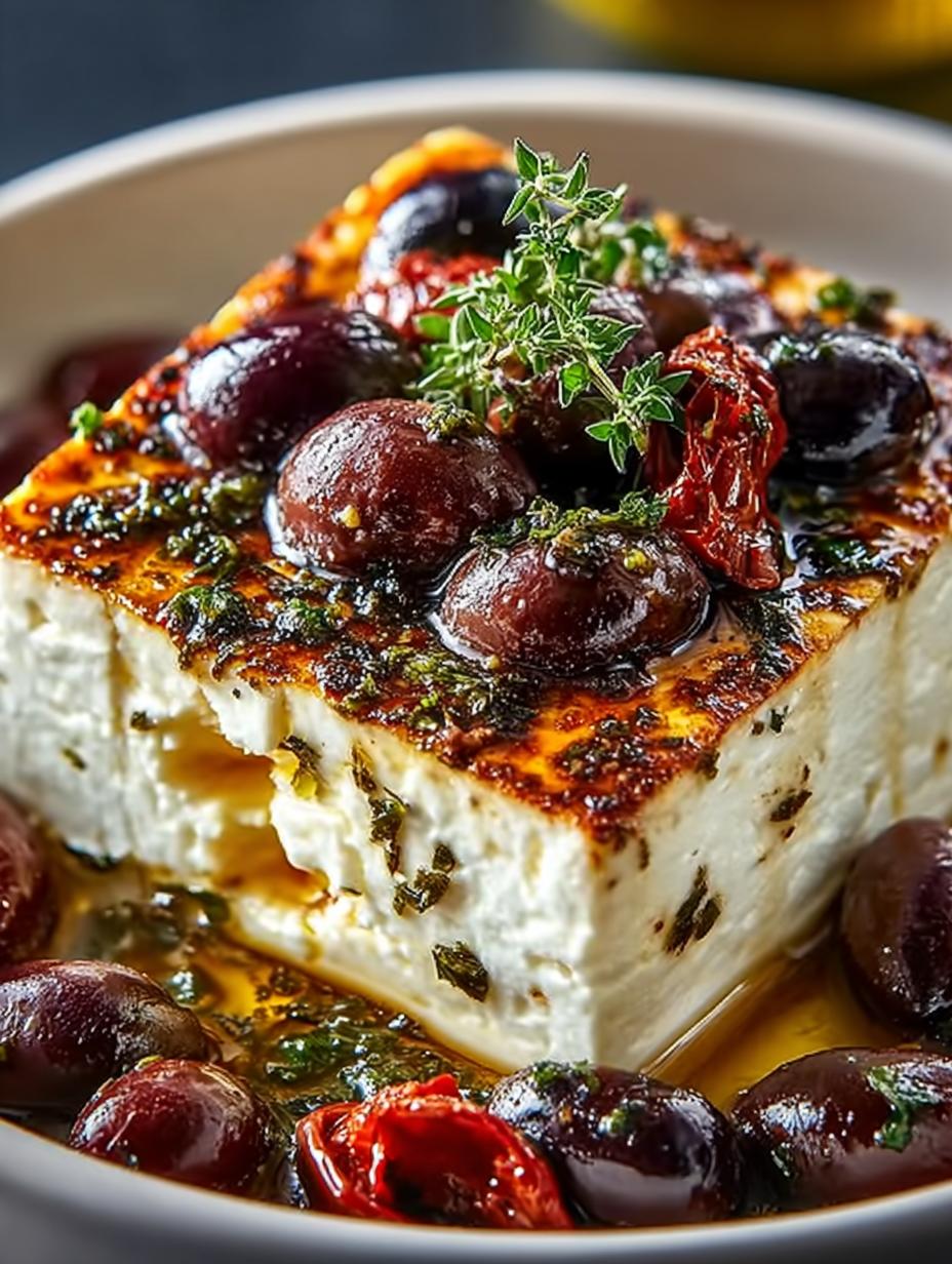 Baked Feta with Olives: 7 Irresistible Flavor Combos 4 Baked Feta with Olives: 7 Irresistible Flavor Combos - Baked Feta with Olives - main visual representation