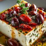 Baked Feta with Olives