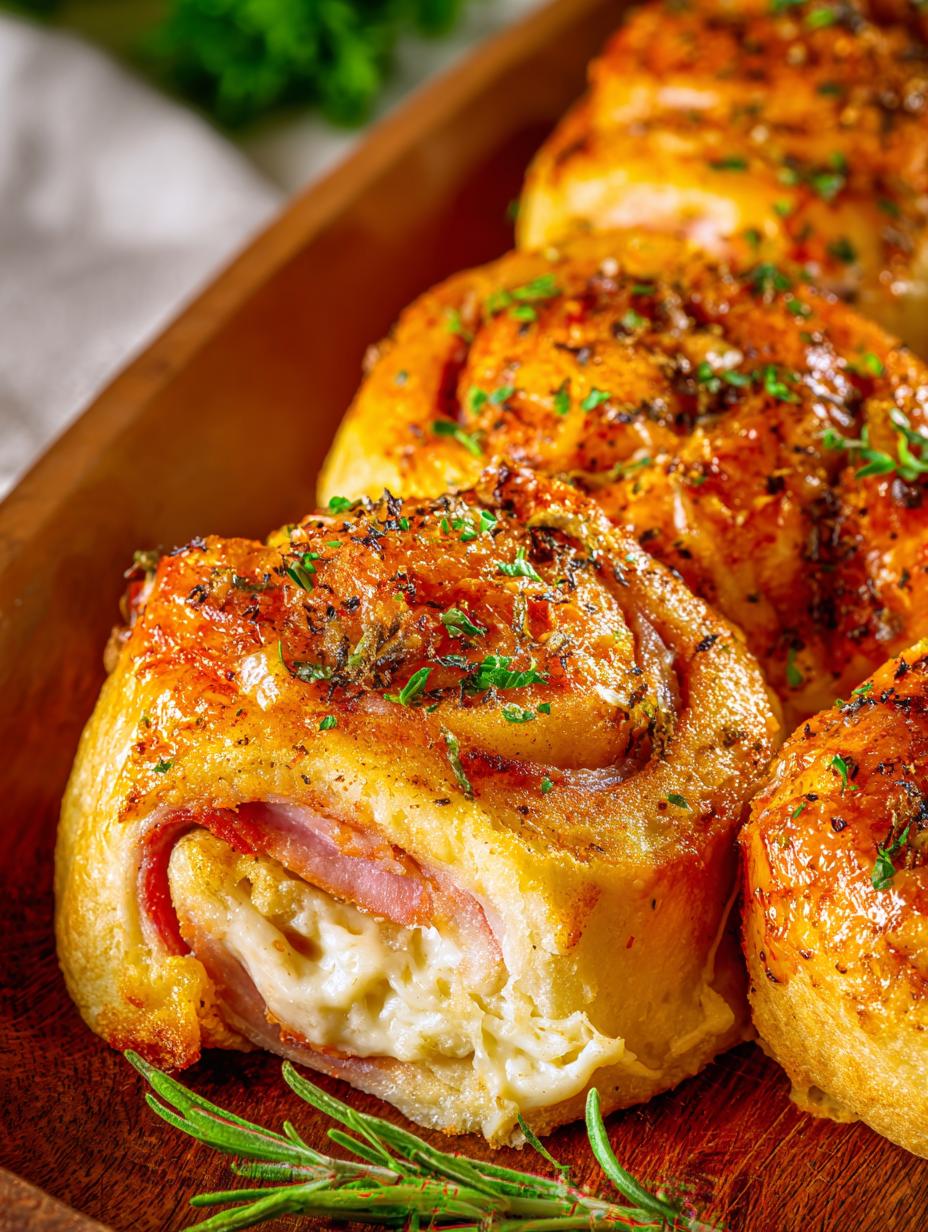 Baked Ham Cheese Rolls: 9 Irresistible Warm Treats - Baked Ham Cheese Rolls - main visual representation