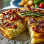 Beef Bacon Potato Frittata