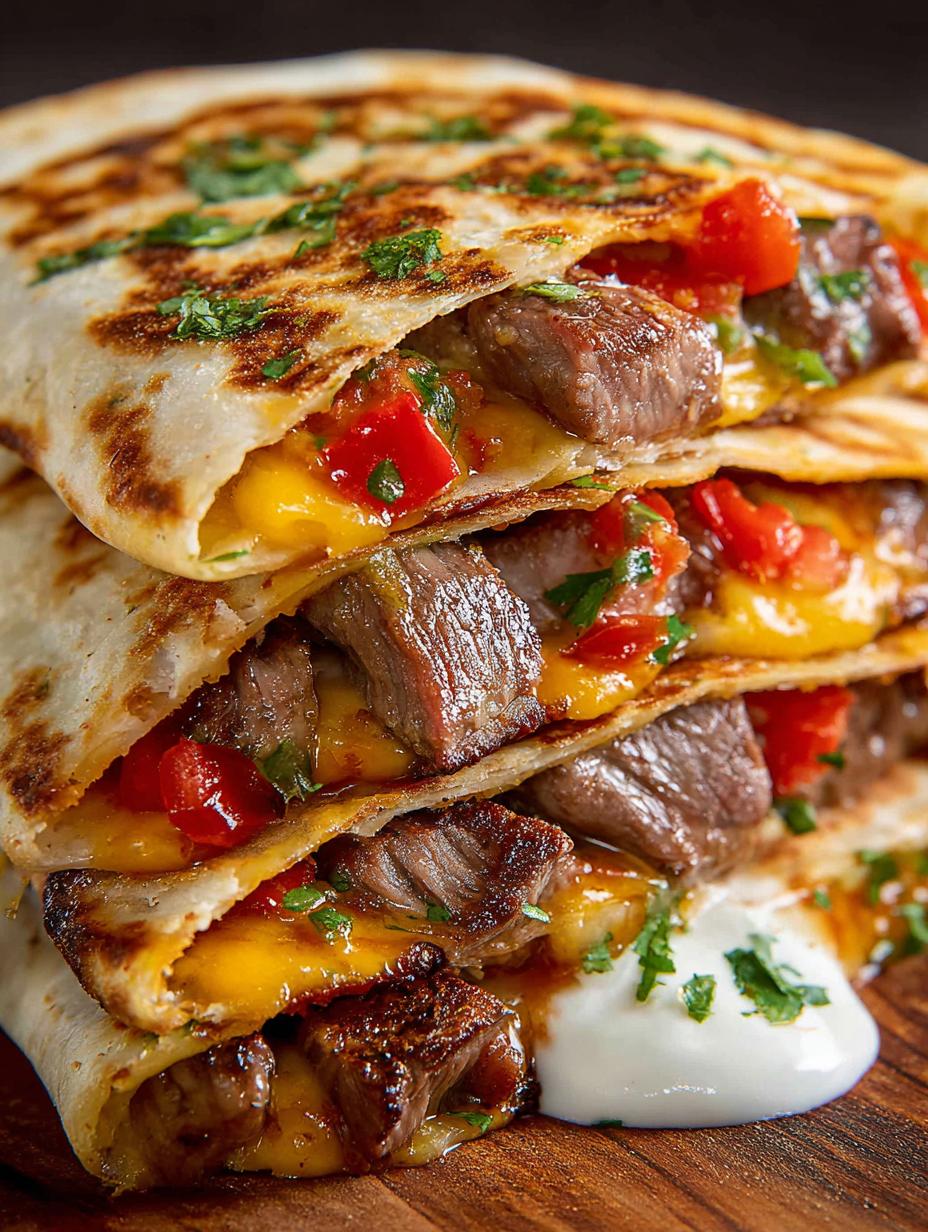 Beef Steak Quesadilla