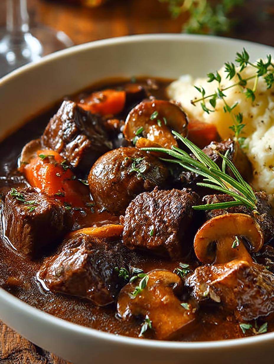 Beef Stew with Mushrooms: 7 Reasons to Love This Comfort Food - Beef Stew with Mushrooms - main visual representation