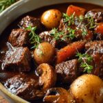 Beef Stew with Mushrooms