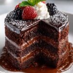 Black Cocoa Cake Decadent