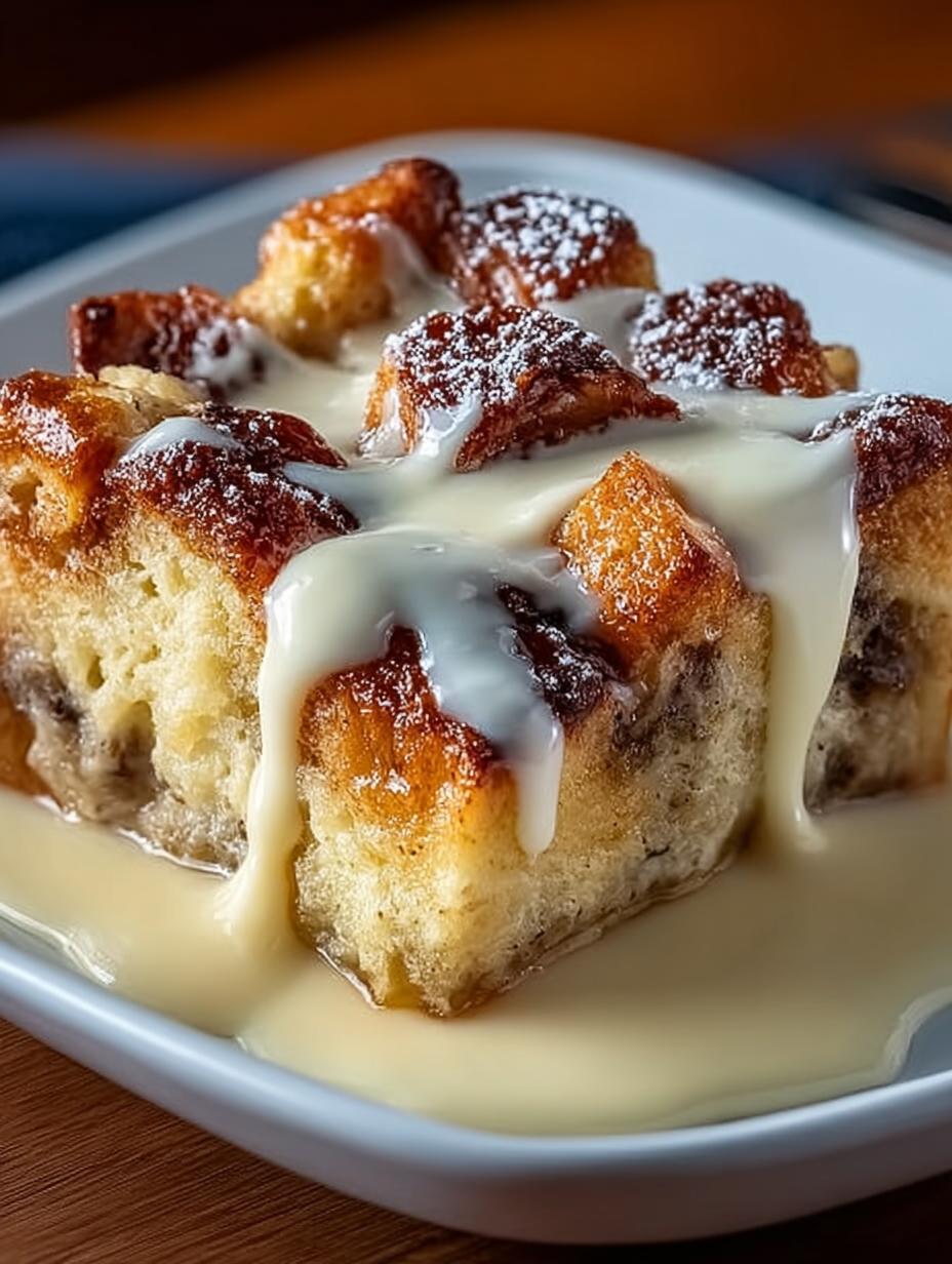 Bread Pudding with Vanilla