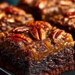 Buttery Pecan Pie Brownies