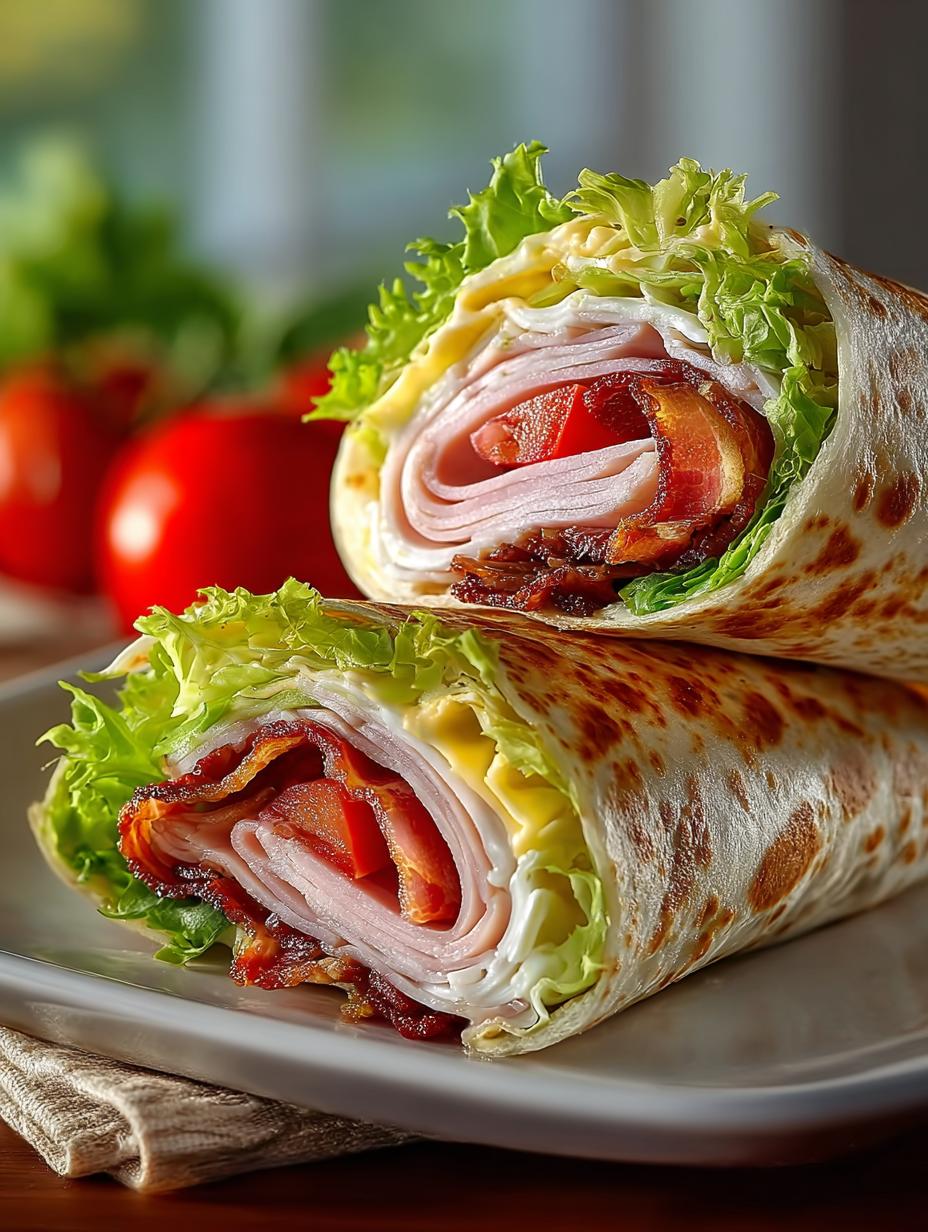 California Turkey Club Wrap: 8 Flavorful Reasons to Enjoy - California Turkey Club Wrap - additional detail