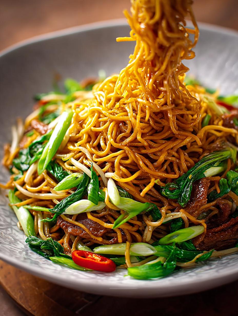 Cantonese Chow Mein with