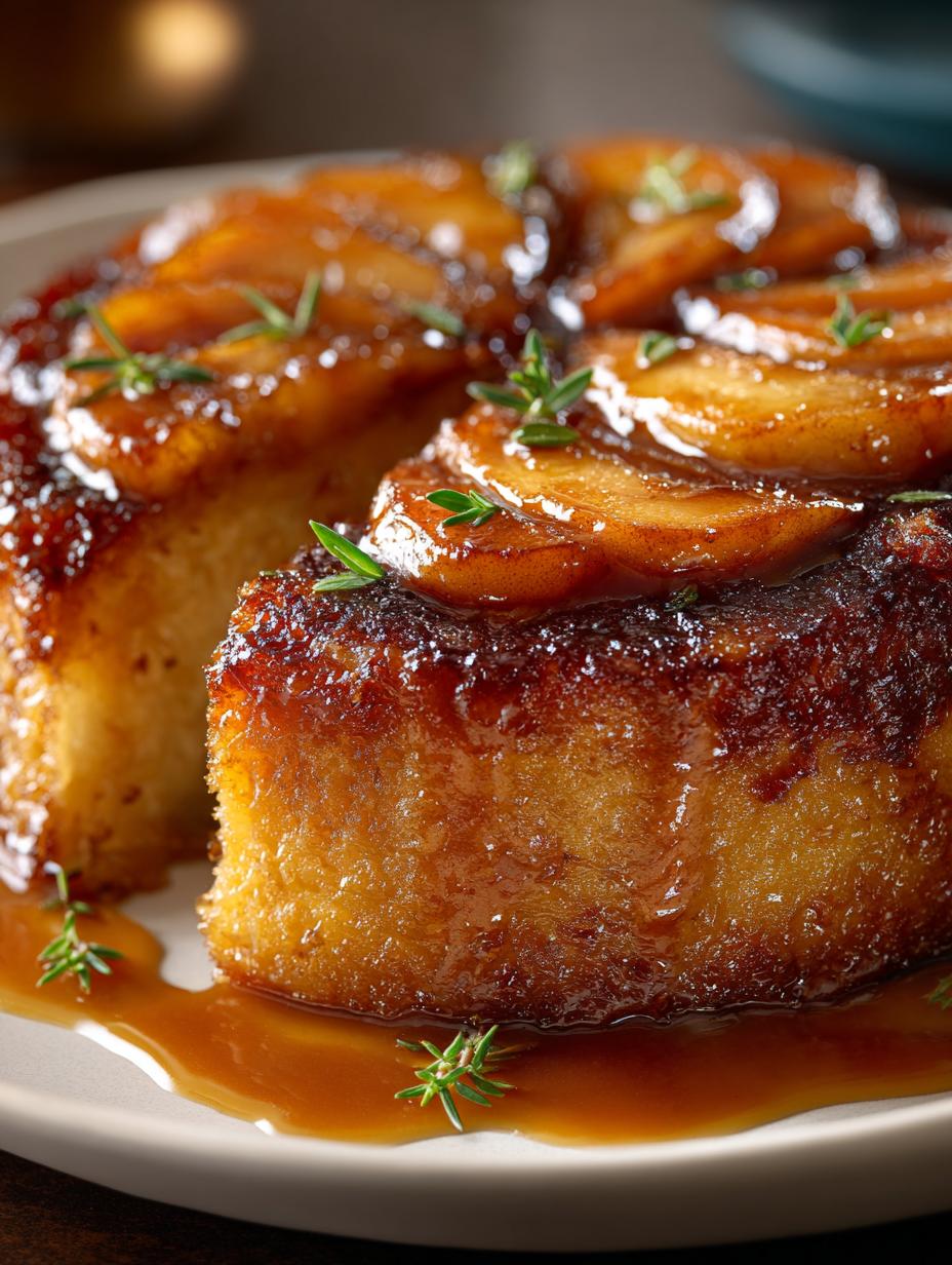Delicious Caramel Apple Upside Down Cake Recipe - Caramel Apple Upside Down - main visual representation