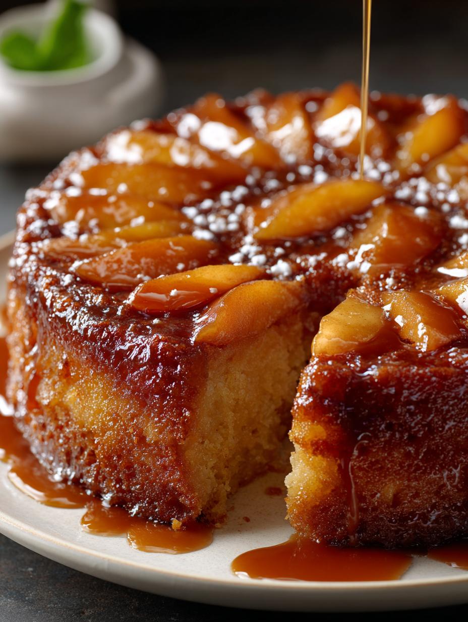 Caramel Apple Upside Down